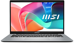 Ноутбук MSI Modern 14 F1MG-815XRU Core 7 150U 16Gb SSD512Gb Intel Graphics 14" IPS FHD (1920x1080) FreeDOS silver WiFi BT Cam (9S7-14S113-815)