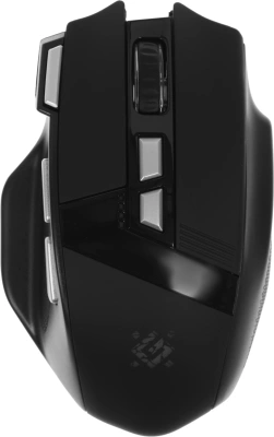 Мышь Defender Knight GM-885 черный оптическая 3200dpi silent беспров. USB 7but (52885)