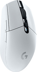 Мышь Logitech G305 Lightspeed белый оптическая 12000dpi беспров. USB 5but (910-005292)