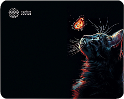 Коврик для мыши Cactus Night Cat 220x180x2мм (CS-MPC-P12XS)