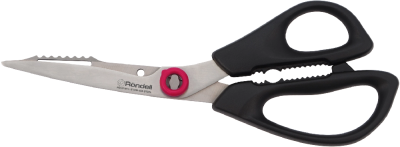 Ножницы кухонные Rondell Craft RD-1863 215мм реж.ч.86мм черный