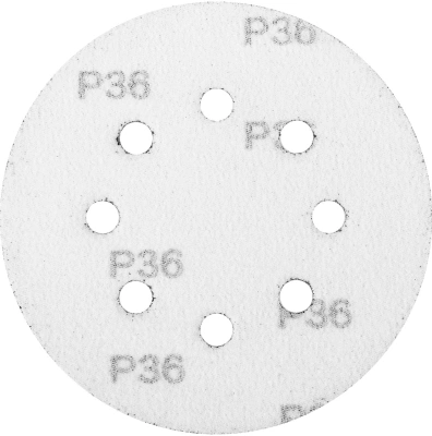 Диск абразивный по алюм./дер./плас. Matrix 73801 d=125мм (эксцентриковые шлифмашины) (упак.:5шт)