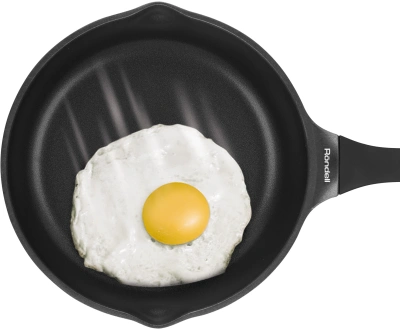 Сковорода Rondell Pacific Grey RDA-1904 круглая 20см покрытие: Xylan Plus ручка несъемная (без крышки) серый