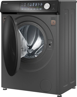 Стиральная машина Weissgauff WM 45126 Steam Direct Drive Deep класс: A+++ загр.фронтальная макс.:6кг серый