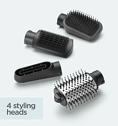 Фен-щетка Babyliss AS774E 1000Вт голубой металлик