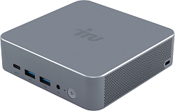 Неттоп IRU Tactio 515 i3 1220P (1.5) 16Gb SSD512Gb UHDG без ОС 2.5xGbitEth+1xGbitEth WiFi BT 100W черный (2108514)