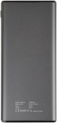 Мобильный аккумулятор Cactus CS-PBFSLT-10000 10000mAh 22.5W 3A 2xUSB-A/USB-C серый