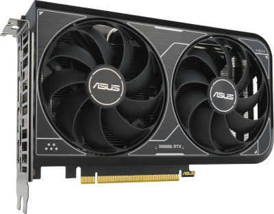 Видеокарта Asus PCI-E 4.0 DUAL-RTX4060-O8G-V2 NVIDIA GeForce RTX 4060 8Gb 128bit GDDR6 2505/17000 HDMIx1 DPx3 HDCP Ret