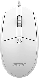 Клавиатура + мышь Acer OCC400 клав:белый мышь:белый USB (ZL.ACCCC.014)