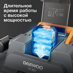 Строительный пылесос Daewoo DAVC 1621Li SET 200Вт (уборка: сухая/сбор воды/выдув) оранжевый