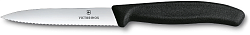 Набор ножей кухон. Victorinox Swiss Classic Paring 6.7733.6 для овощей компл.:6предм. черный карт.коробка
