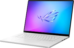 Ноутбук Asus ROG Zephyrus G16 GA605KM-QR036 Ryzen AI 7 350 32Gb SSD1Tb NVIDIA GeForce RTX 5060 8Gb 16" OLED 2.5K (2560x1600) без ОС white WiFi BT Cam Bag (90NR0NE2-M00250)