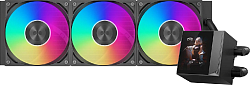 Система водяного охлаждения PcCooler DC360 Pro Display ARGB Soc-AM5/AM4/1200/1700/1851 черный 4-pin 39.8dB Al LCD 310W Ret (DC360PRO-BKAWXY-GL)