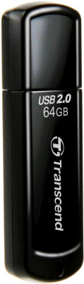 Флеш Диск Transcend 64Gb Jetflash 350 TS64GJF350 USB2.0 черный