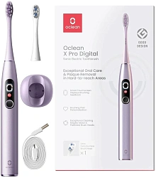 Зубная щетка электрическая Oclean X Pro Digital Y2076 фиолетовый