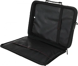 Сумка для ноутбука 15.6" Continent CC-100 BK черный/красный полиэстер