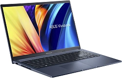 Ноутбук Asus VivoBook 15 OLED X1505VA Core i5 13420H 16Gb SSD512Gb Intel Iris Xe graphics 15.6" OLED FHD (1920x1080) без ОС black WiFi BT Cam (90NB10P1-M011Y0)