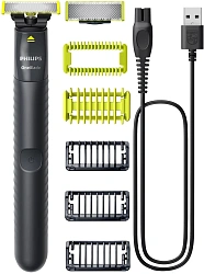 Триммер Philips OneBlade Pro QP1624/10 серый/зеленый