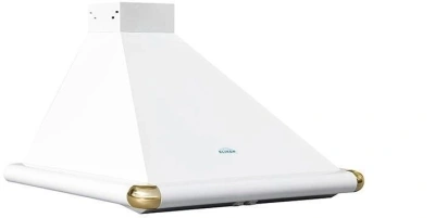 Вытяжка каминная Elikor Сатурн 60П-180-В1Л белый/золотистый управление: кнопочное (1 мотор)