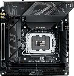 Материнская плата Asus ROG STRIX B860-I GAMING WIFI Soc-1851 Intel B860 2xDDR5 mini-ITX AC`97 8ch(7.1) 2.5Gg RAID+HDMI+DP