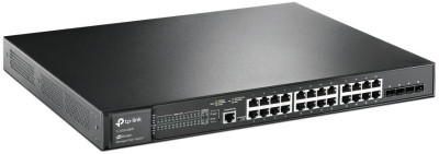 Коммутатор TP-Link SG3428MP (L2+) 24x1Гбит/с 4SFP 24PoE+ 384W управляемый