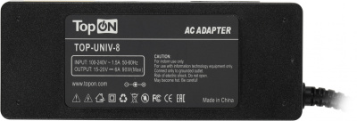 Блок питания TopON 102926 90W 15V-20V 8-connectors 6A от бытовой электросети