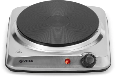 Плита Электрическая Vitek VT-3705 стальной (настольная)
