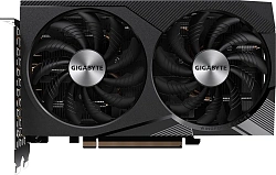 Видеокарта Gigabyte PCI-E 4.0 GV-N3060WF2OC-12GD 2.0 NVIDIA GeForce RTX 3060 12Gb 192bit GDDR6 1792/15000 HDMIx2 DPx2 HDCP Ret