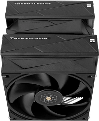 Устройство охлаждения(кулер) Thermalright Royal Pretor 130 Soc-AM5/AM4/1200/1700/1851 серебристый/черный 4-pin 29.4dB Al+Cu Ret (RP130)