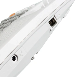 Телефон проводной Panasonic KX-TS2365RUW белый