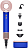 Фен Dyson Super Sonic HD07 460555-01 1600Вт синий