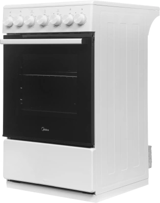 Плита Электрическая Midea MFO-M4E20T6E(WH) белый/черный стеклокерамика (без крышки)