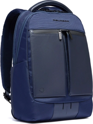 Рюкзак Piquadro Orion CA6620S136/BLU синий ткань/натур.кожа