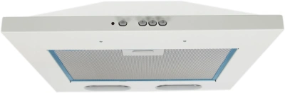 Вытяжка каминная Elikor Оптима 50П-400-К3Л белый управление: кнопочное (1 мотор)