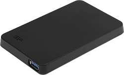Накопитель SSD Silicon Power USB3.0 256GB SP256GBPSDS05SAK S05 Stream 1.8" черный