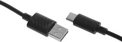 Кабель Hoco X88 Gratified X88 GRATIFIED TYPE-C USB (m)-USB Type-C (m) 1м черный