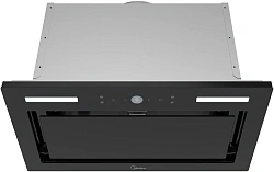 Вытяжка встраиваемая Midea MH60I530GB черный управление: сенсорное (1 мотор)