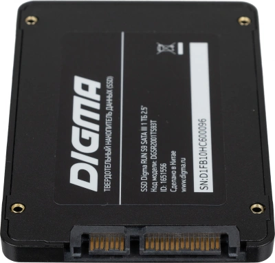 Накопитель SSD Digma SATA-III 1TB DGSR2001TS93T Run S9 2.5"