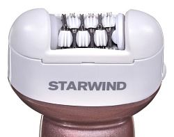 Пилка роликовая Starwind SFB2102 насадок:3шт белый/розовый
