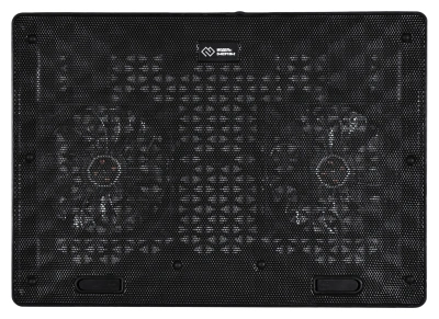 Подставка для ноутбука Digma D-NCP156-2 15.6"360x260x27мм 2xUSB 2x 120ммFAN 650г черный