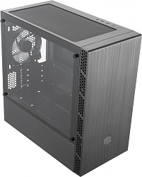 Корпус Cooler Master MasterBox MB400L w/o ODD черный без БП mATX 4x120mm 3x140mm 2xUSB3.0 audio bott PSU