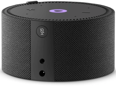 Умная колонка Yandex Станция Мини с часами Алиса черный 10W 1.0 BT 10м (YNDX-00020K)