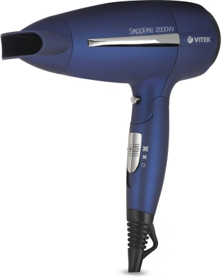 Фен Vitek VT-1309 2000Вт синий