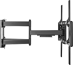 Кронштейн для телевизора Ultramounts UM969 черный 60"-120" макс.120кг настенный поворот и наклон