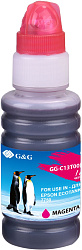 Чернила G&G GG-C13T00R340 пурпурный 70мл для Epson EcoTank 7700/7750