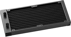 Система водяного охлаждения Deepcool LE240 V2 Zero Dark Soc-AM5/AM4/1200/1700/1851 черный 4-pin 28.2-31.6dB Al 220W 1359gr Ret (R-LE240ZERO-BKLNMD-G-1)