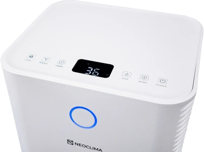Осушитель воздуха Neoclima ND-12AZ 172Вт бытовой белый