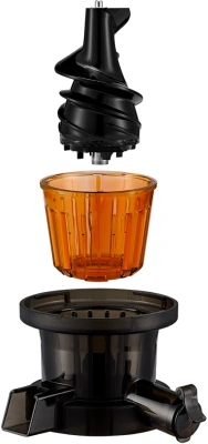 Соковыжималка шнековая Kitfort КТ-1128 150Вт рез.сок.:800мл. черный