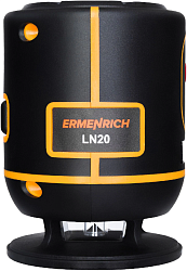Уровень лазер. Ermenrich LN20 2кл.лаз. 550нм цв.луч. зеленый 4луч. (81427)