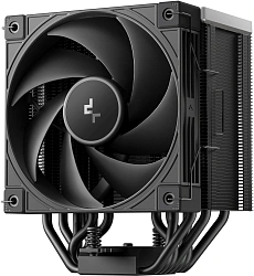Устройство охлаждения(кулер) Deepcool AK700 Digital NYX Soc-AM5/AM4/1200/1700/1851 черный 4-pin 21-36dB Al+Cu LCD 280W 1252gr Ret (R-AK700-BKNNMN-GJD-1)
